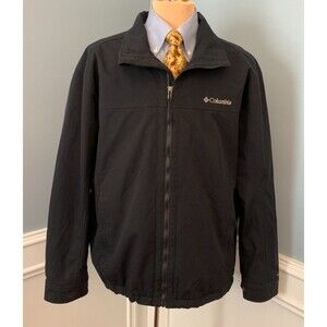 Columbia Jacket Mens XL Nylon Canvas Omni Shield Water Repellent Fleece Lined